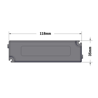 61-560-60W MODULAR SOLUTIONS PROFILE LIGHTS<br>LED POWER SUPPLY 24VDC 60 WATT (USE FOR 1990MM & 2990MM LENGTHS)